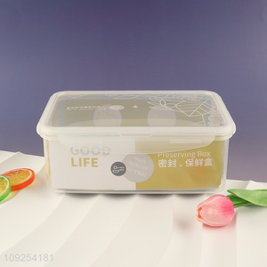 Good Quality 1.7L Food Storage Container Rectangular Plastic Food Storage Container