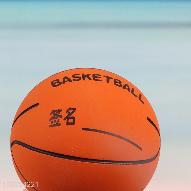 Hot selling bouncy ball stress ball toy mini basketball toys wholesale