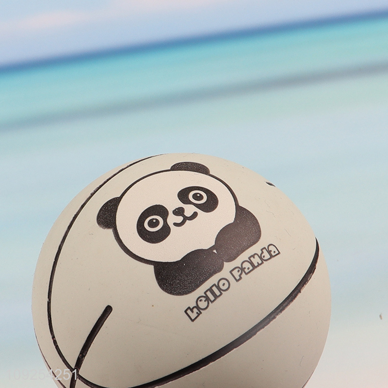 Hot items cartoon panda printed bouncy ball stress ball toy for sale