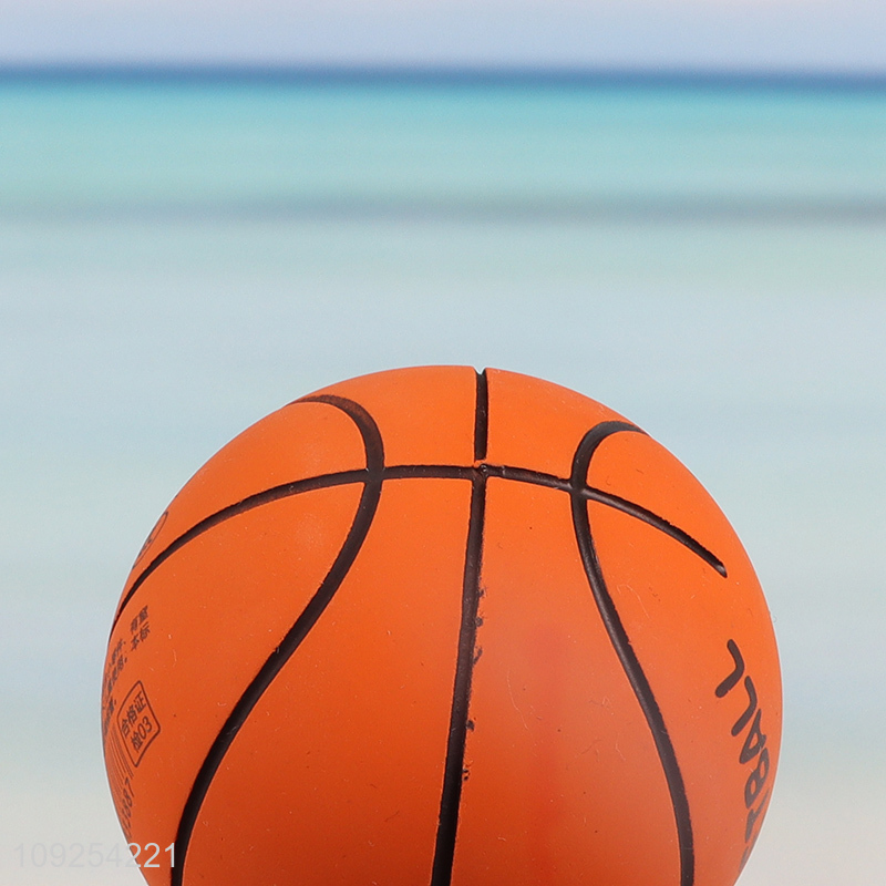 Hot selling bouncy ball stress ball toy mini basketball toys wholesale