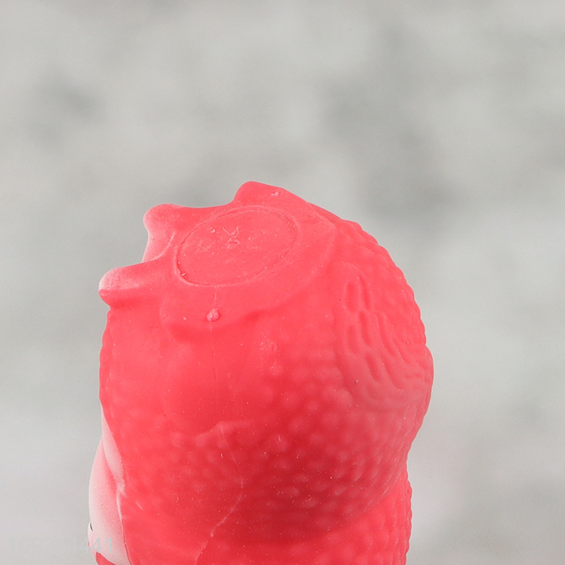 Good selling soft non-toxic dog shape squeeze toys stress relief toys