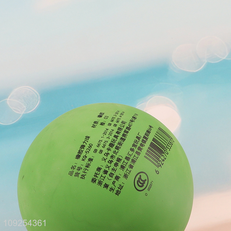 Factory supply cartoon high elastic bouncy ball stress ball toy for sale