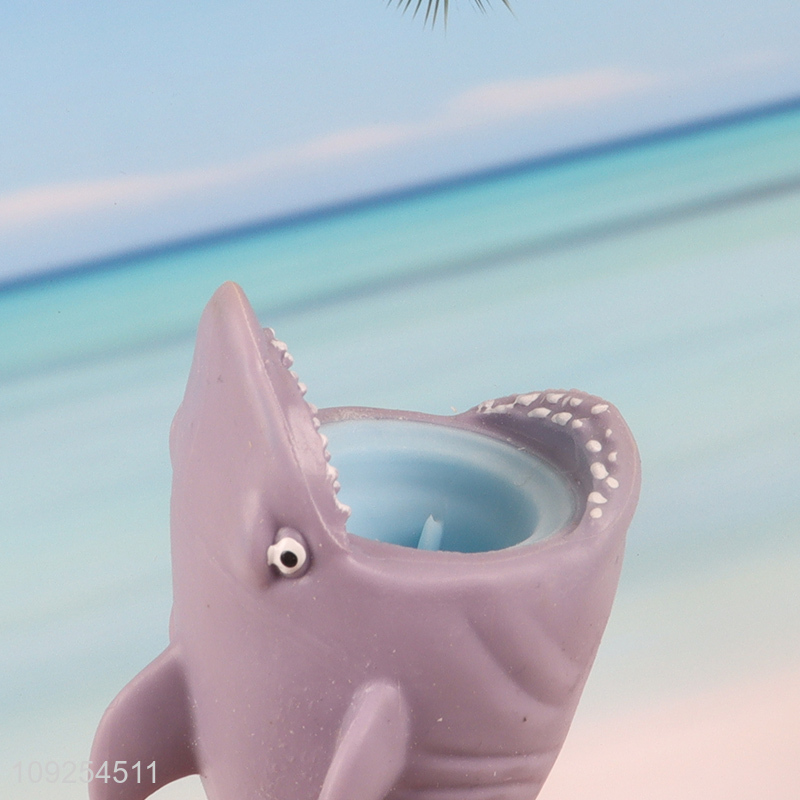 New arrival shark shape tpr squeeze toys stress relief toys for sale