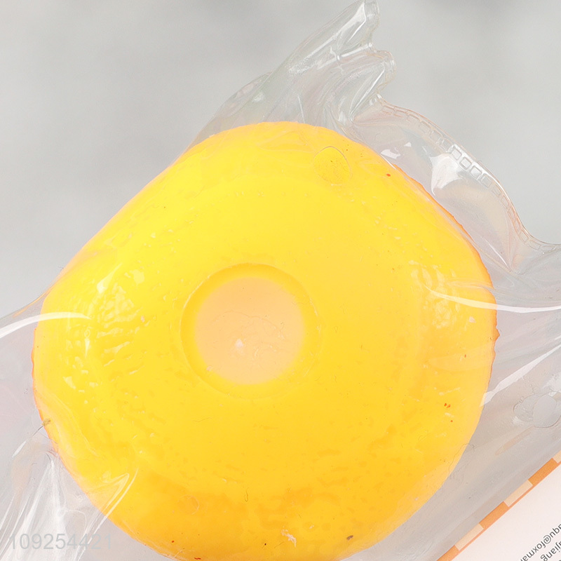 Popular products food series tpr squeeze toys stress relief toys