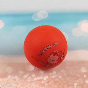 China supplier red high elastic bouncy ball stress ball toy for sale