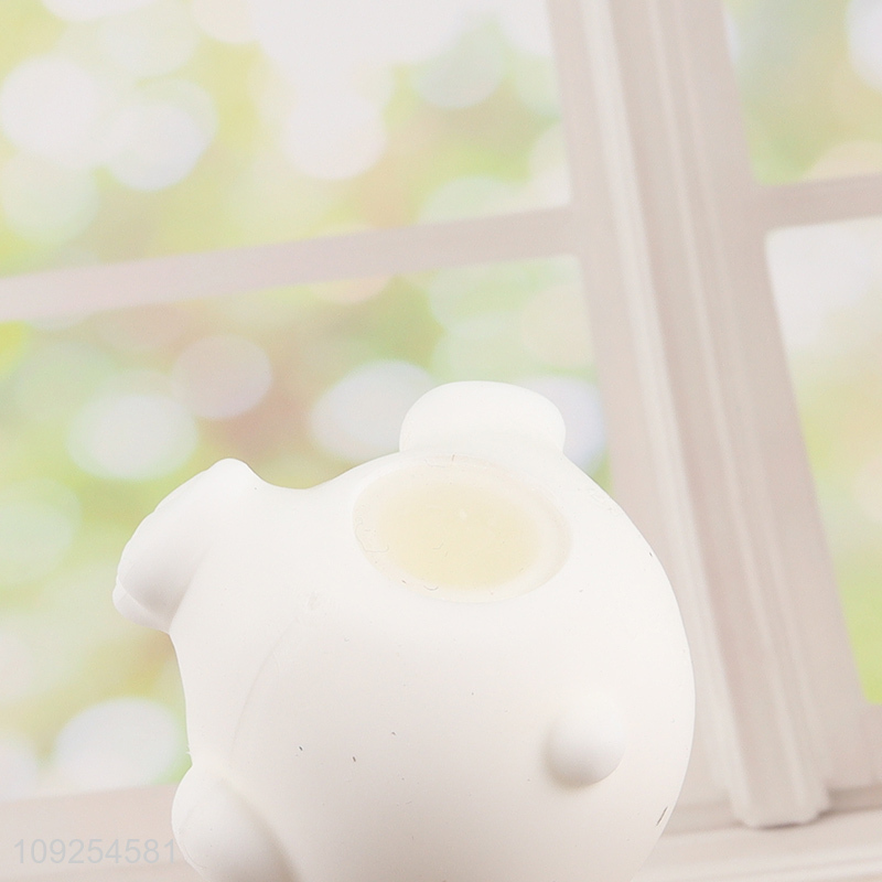 Low price rabbit shape tpr squeeze toys stress relief toys for kids adult