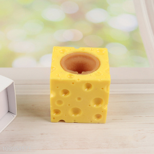 Hot products tpr cheese mouse cartoon squeeze toys stress relief toys