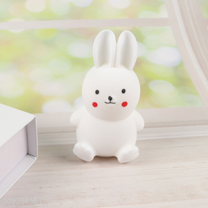 Low price rabbit shape tpr squeeze toys stress relief toys for kids adult