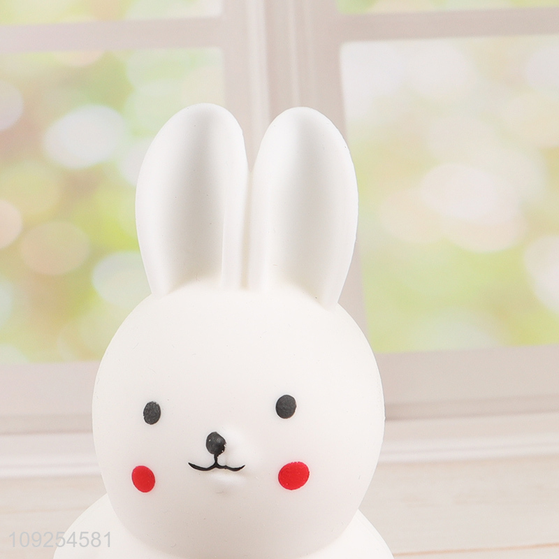 Low price rabbit shape tpr squeeze toys stress relief toys for kids adult