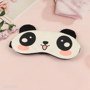 Hot items cartoon panda adjustable sleeping eye mask eye cover