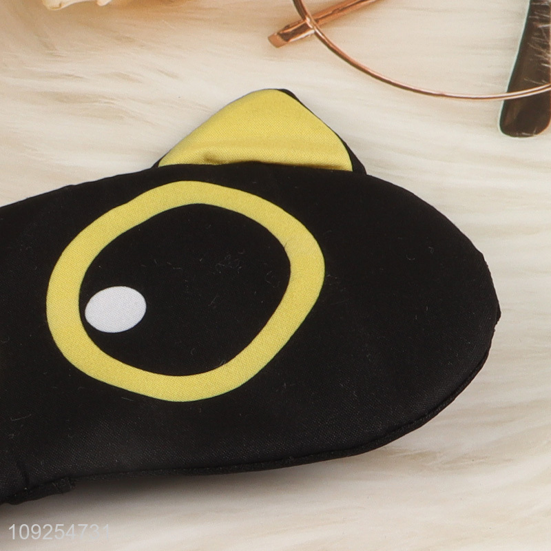 Top products adjustable polyester travel sleeping eye mask eye cover