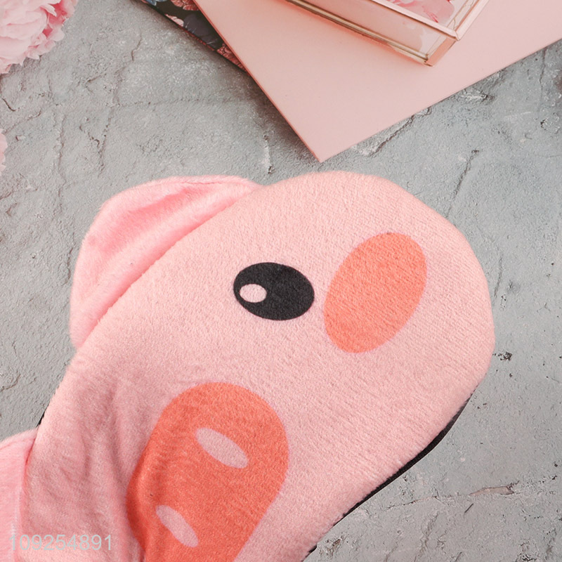 Good sale cartoon pig adjustable sleeping eye mask eye cover