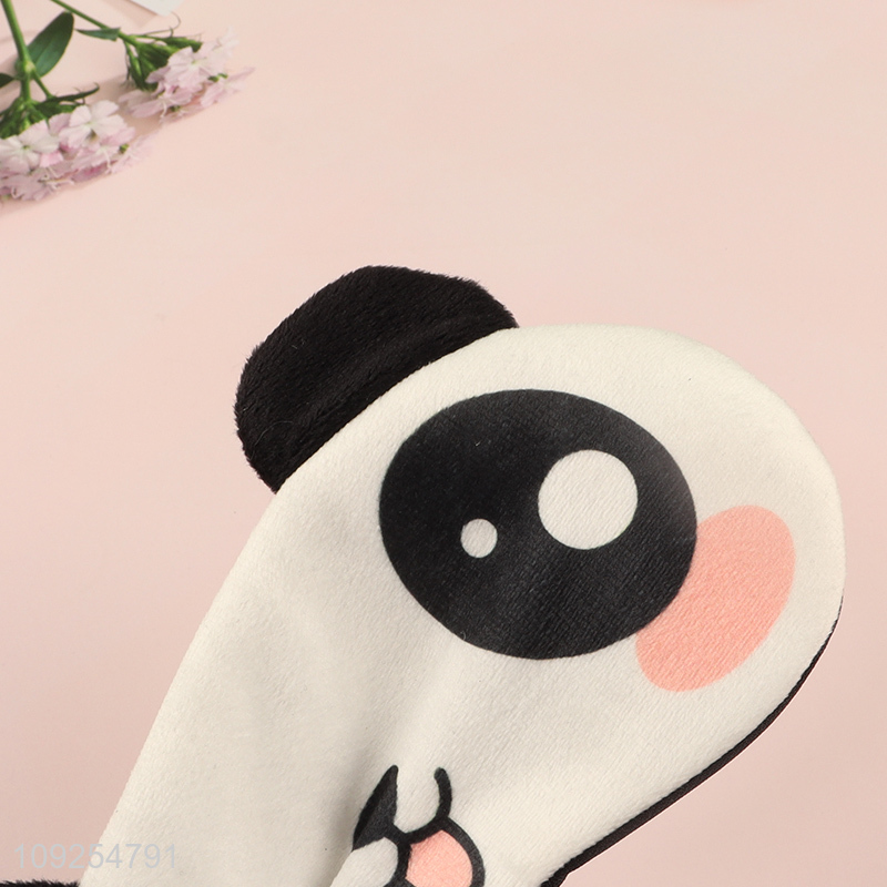 Hot items cartoon panda adjustable sleeping eye mask eye cover