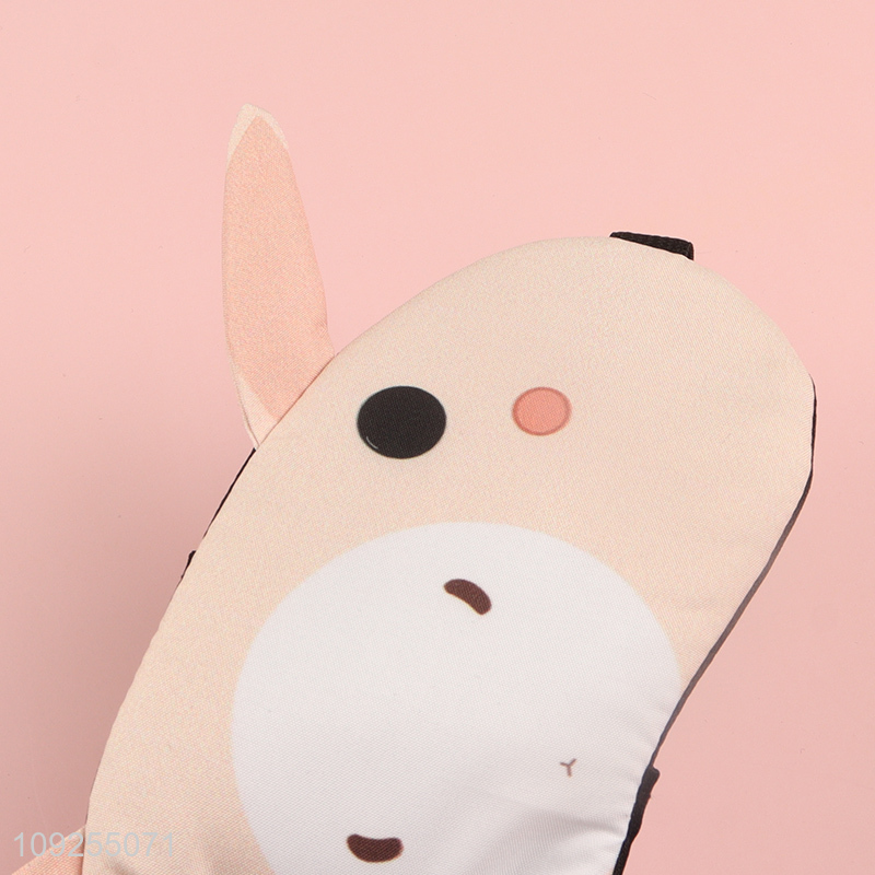 China products polyester travel adjustable sleeping eye mask eye cover for sale