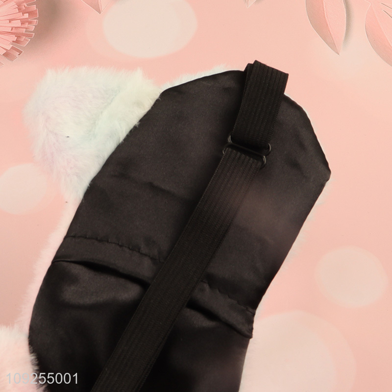 Top quality travel sleeping eye mask eye cover polyester eye mask