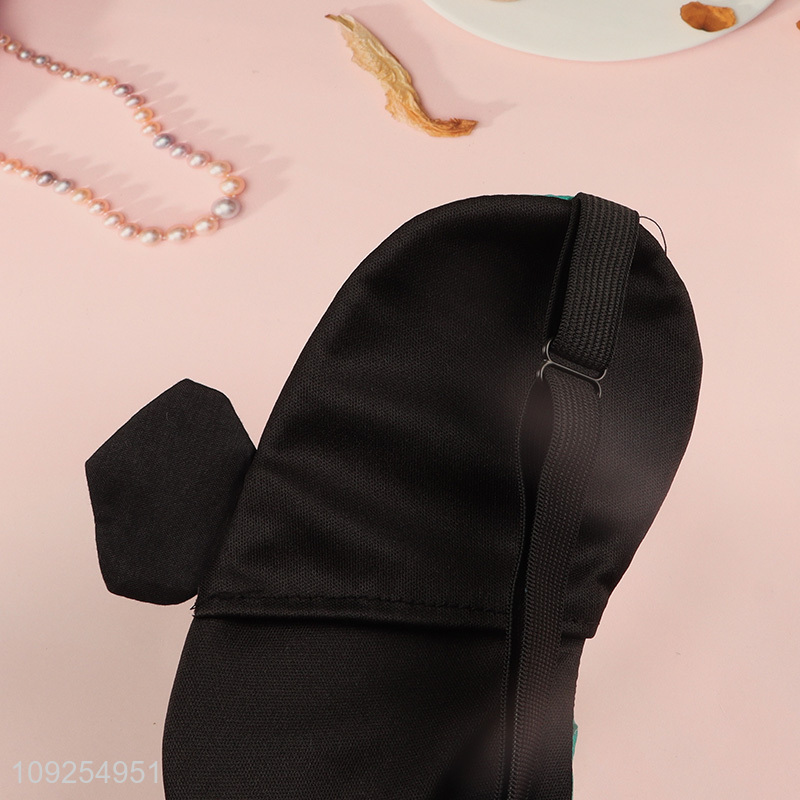 Online wholesale polyester portable travel sleeping eye mask eye cover