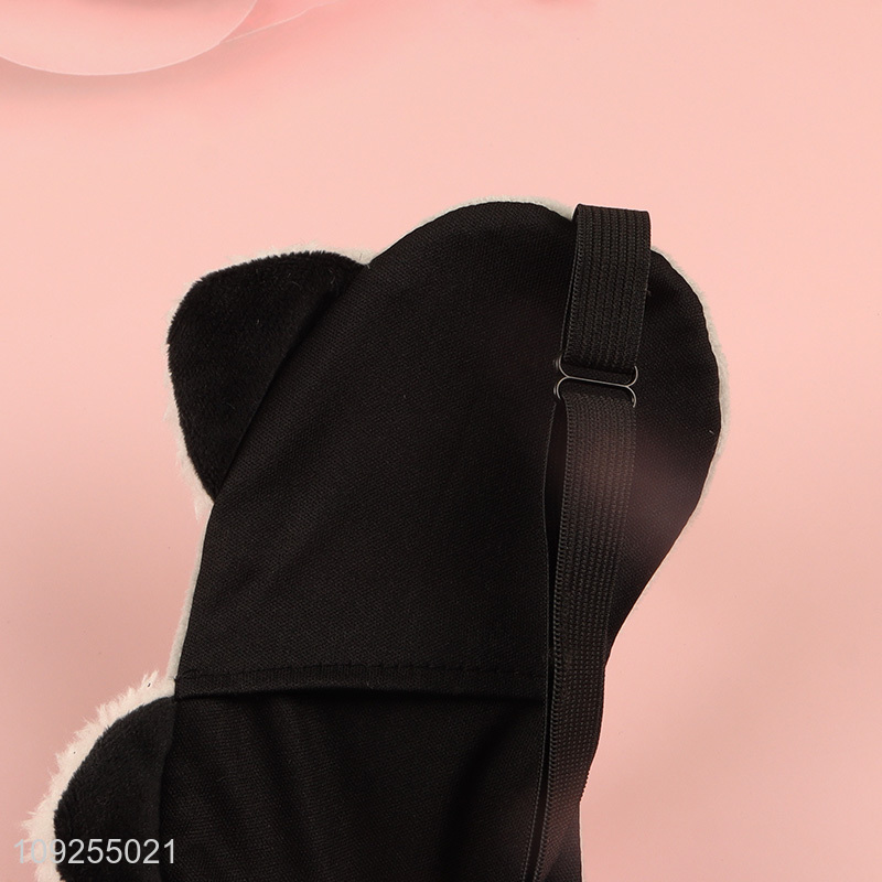 Top sale polyester adjustable sleeping eye mask eye cover for travel