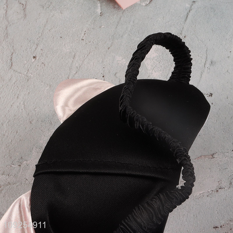 Good quality portable adjustable sleeping eye mask eye cover for sale