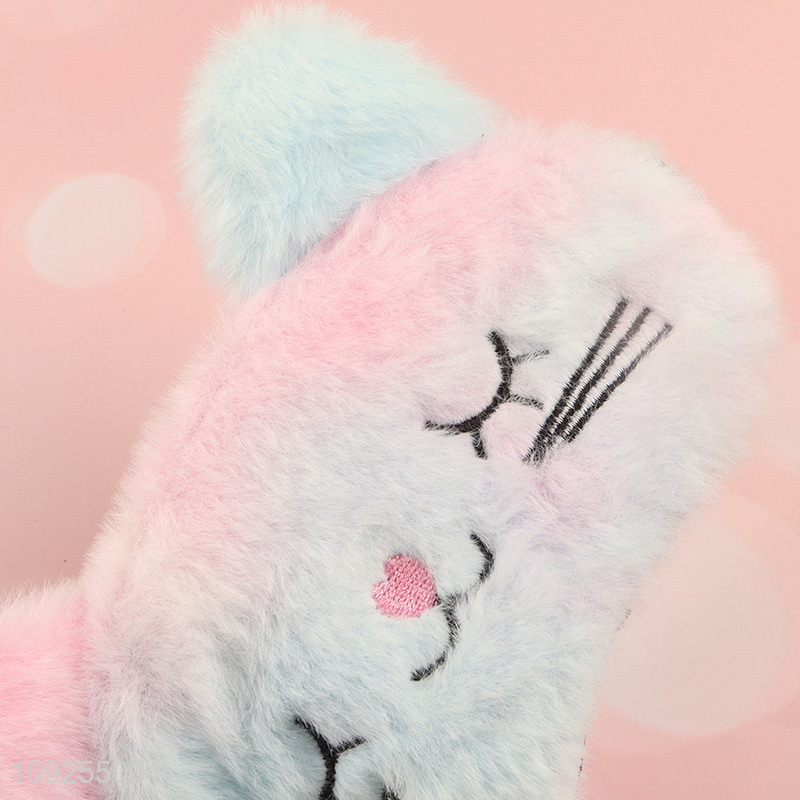 Top quality travel sleeping eye mask eye cover polyester eye mask