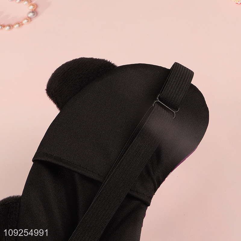 Yiwu market polyester travel sleeping eye mask eye cover for adult