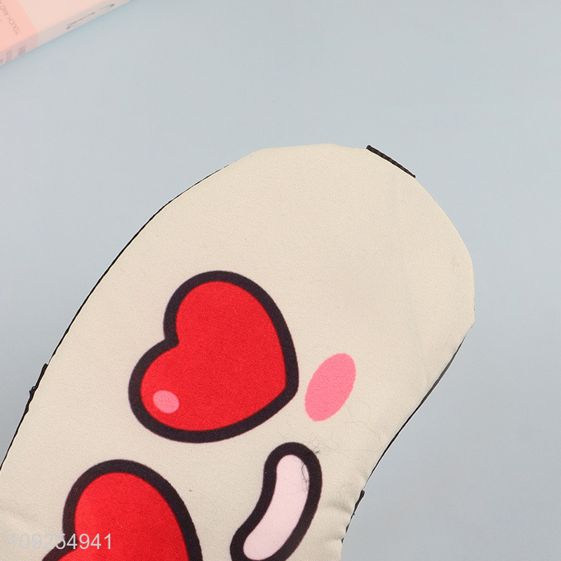 Low price polyester adjustable sleeping eye mask eye cover for adult