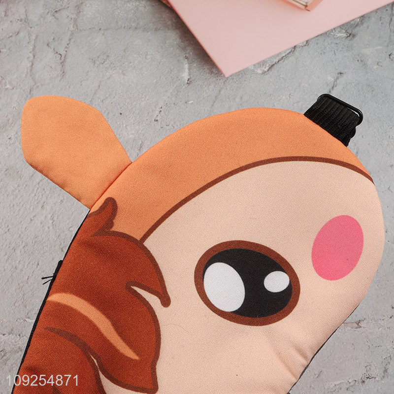 China wholesale cartoon adjustable travel sleeping eye mask eye cover