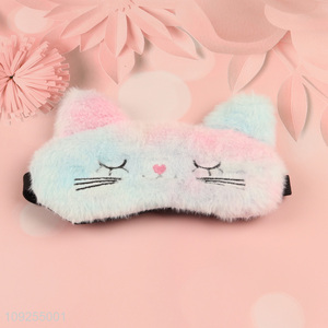 Top quality travel sleeping eye mask eye cover polyester eye mask