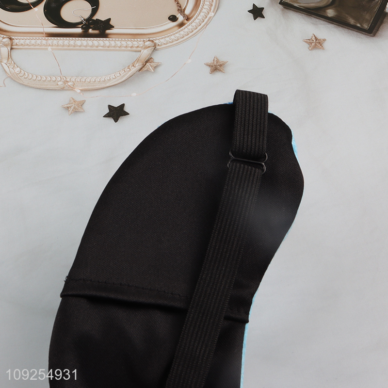 China products travel adjustable polyester sleeping eye mask eye cover