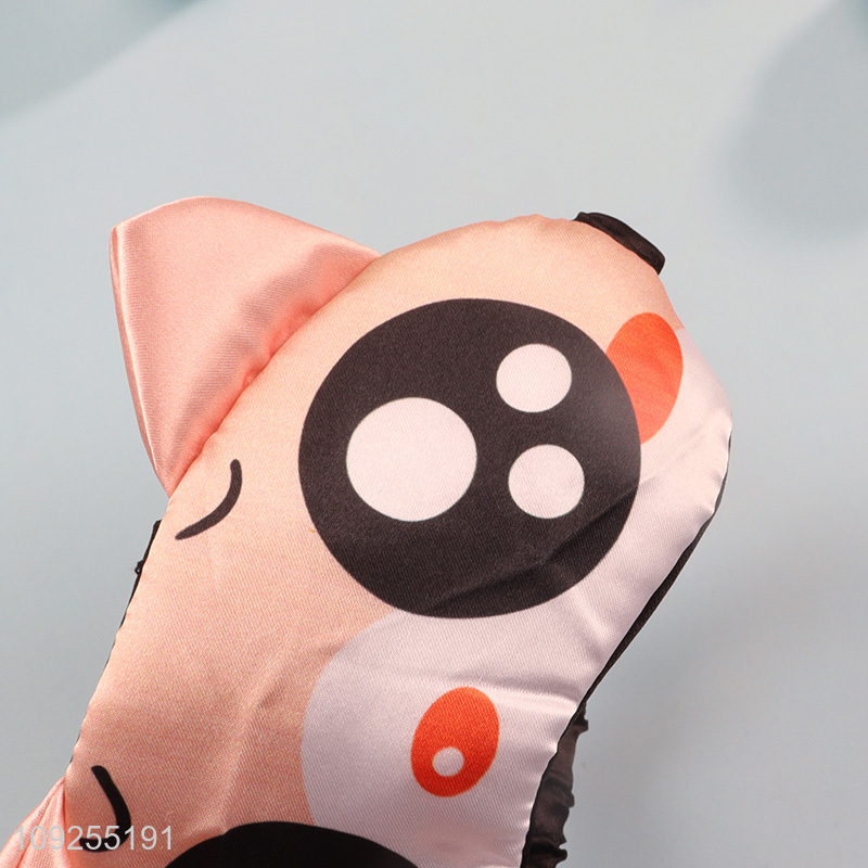 Top quality polyester travel sleeping eye mask eye cover for sale