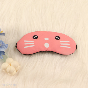 Hot products polyester travel sleeping eye mask eye cover for sale