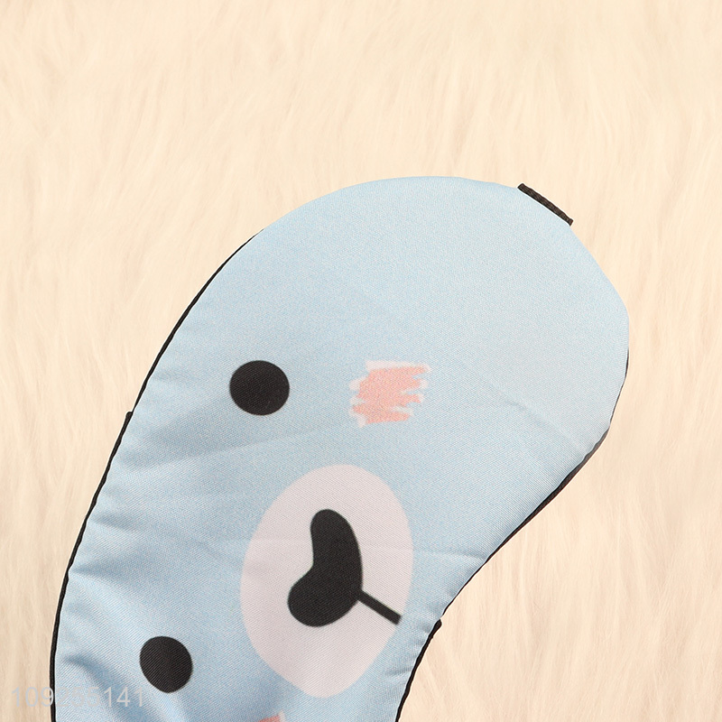 Latest products polyester portable travel sleeping eye mask eye cover for sale