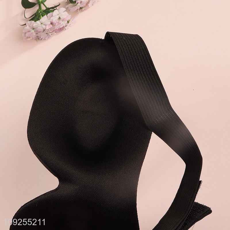 Hot products black polyester sleeping eye mask eye cover for sale