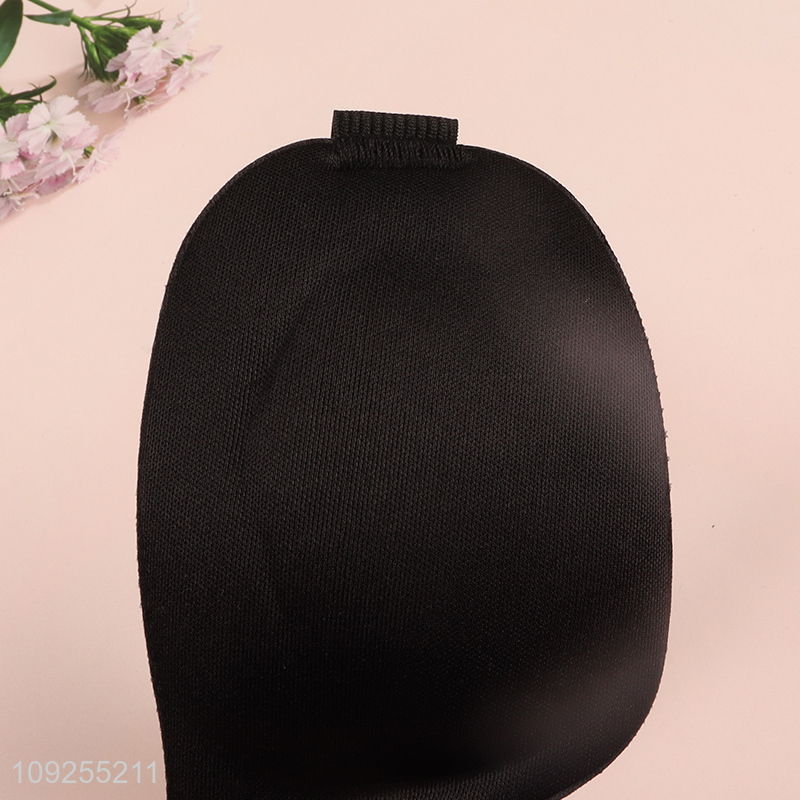 Hot products black polyester sleeping eye mask eye cover for sale