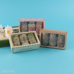 Good Quality 10 Rolls Washi Tape Set Decorative Adhesive Tapes Set for Gift Wrapping
