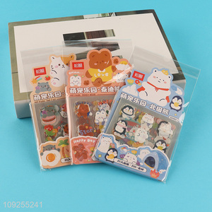 Hot Selling Cute Cartoon Animal Stickers Kawaii Water Bottle Stickers for Kids