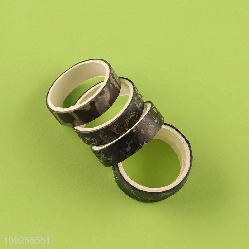 New Arrival 5 Rolls Washi Tape Set Decorative Masking Tapes Set for DIY Arts & Crafts