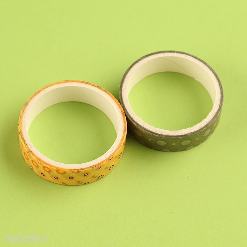 China Imports 5 Rolls Washi Tape Set Adhesive Masking Tapes Set for DIY Arts Crafts