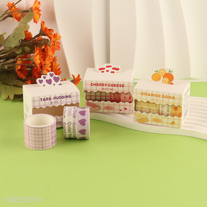 China Imports 3 Rolls Washi Tape Set Decorative Adhesive Tapes Set for Kids Scrapbooking