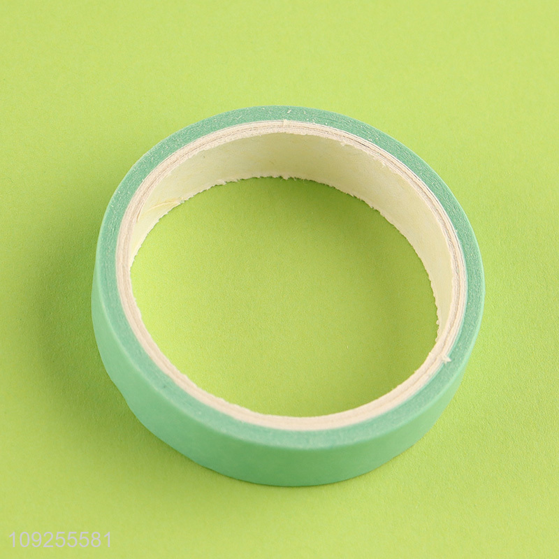 High Quality 6 Rolls Solid Color Washi Tape Set Decorative Washi Tapes for DIY Journaling