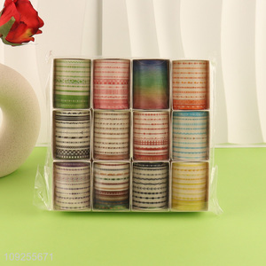 High Quality 10 Rolls Washi Tape Set Decorative Washi Tapes Set for DIY Crafts Journals
