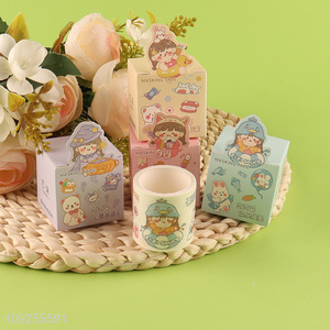 New Product 1 Roll Cartoon Washi Tape Set Kawaii Decorative Masking Tapes for Kids