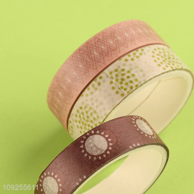 China Imports 5 Rolls Washi Tape Set Adhesive Masking Tapes Set for DIY Arts Crafts