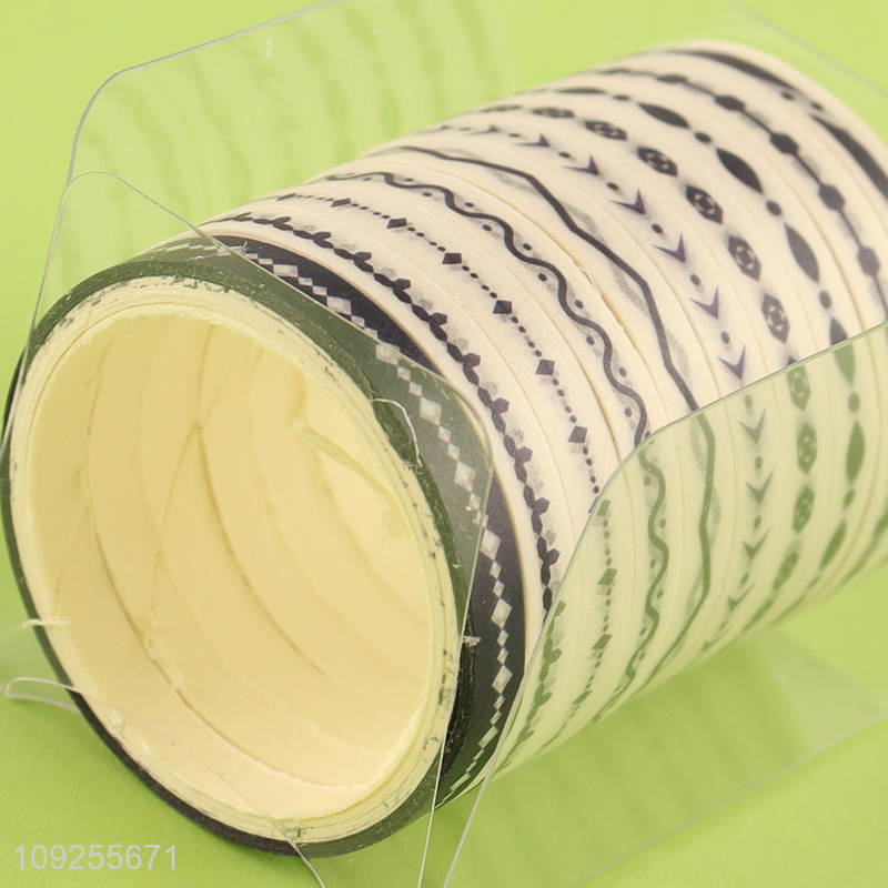 High Quality 10 Rolls Washi Tape Set Decorative Washi Tapes Set for DIY Crafts Journals