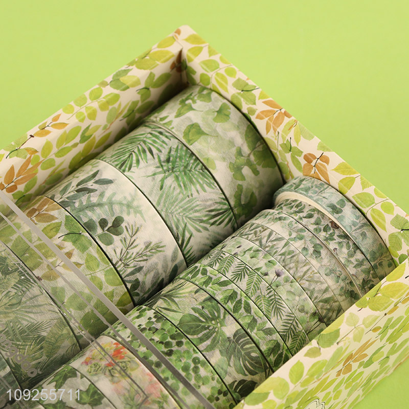 Factory Supply 18 Rolls Seasonal Washi Tape Set for DIY Crafts, Journaling & Scrapbooking