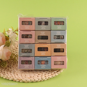 Factory Price 5 Rolls Autumn Washi Tape Set Decorative Masking Tapes for DIY Journaling