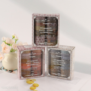 Hot Selling 12 Rolls Ethnic Washi Tape Set Decorative Masking Tapes Set for DIY Journaling