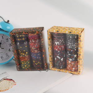 New Product 14 Rolls Halloween Washi Tape Set Foil Decorative Holiday Tapes for DIY Crafts