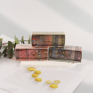 China Imports 10 Rolls Ukiyoe Washi Tape Set Decorative Washi Tapes for Scrapbook Journals