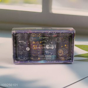 China Imports 20 Rolls Galaxy Washi Tape Set Decorative Masking Tapes for DIY Journaling