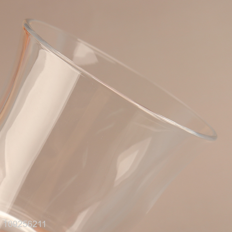 China Imports Drinking Glass Transparent Glass Cup for Iced Coffee Tea